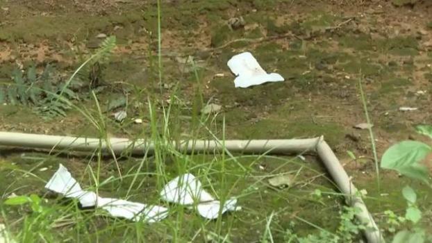 高層住戶定期“天降”衛(wèi)生巾 高空拋物無小事