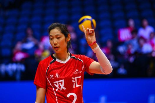 现场｜“有朱婷在，比赛就不算爆冷” 李盈莹谈朱婷效应