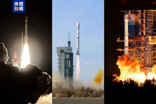 長征系列火箭一日三發(fā) 創(chuàng)下單日發(fā)射新紀(jì)錄