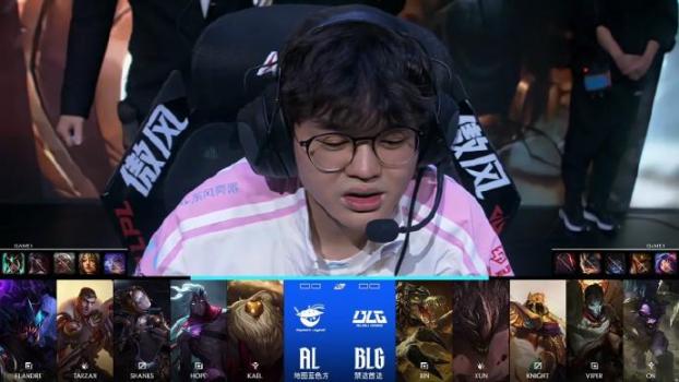 BLG让一追二战胜AL取得两连胜 逆转取胜展现实力