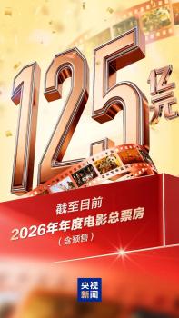2026电影票房破125亿新 五一档预热开启