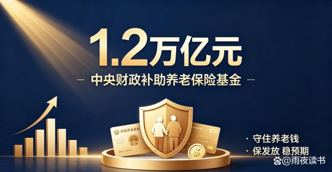 今年已下达养老保险补助金约1.2万亿 保障养老金按时足额发放