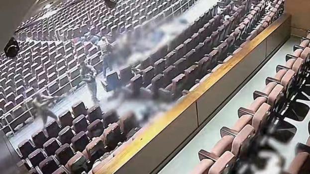 俄方首次公开音乐厅恐袭事件现场视频 展现恐怖瞬间