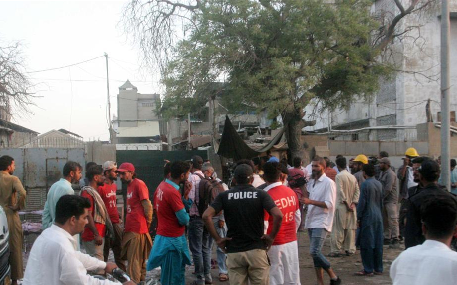 巴基斯坦卡拉奇市發生踩踏事故